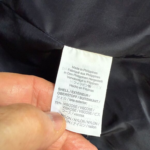 J. Crew 365 Stretch Twill Going Out Blazer Jacket Women's 10 Black Workwear - Picture 7 of 7